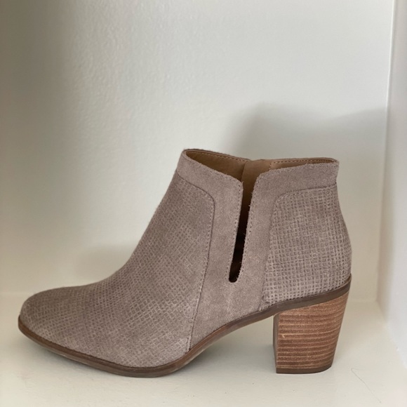 Lucky Brand Ponic Suede Ankle Boots 10 M - Picture 6 of 12